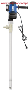 Bơm trục vít cầm tay hút thùng phuy JDT-3000W-PTFELG