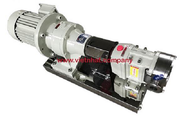 Máy bơm lobe 3RP-2 lưu lượng 1.2 m³/h áp suất 0.6 MPa công suất 0.55kw