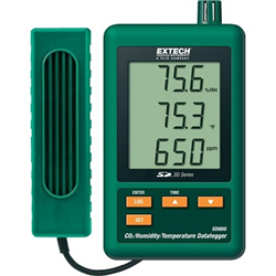 Bán Thiết Bị Đo Khí CO2, Nhiệt Độ, Độ Ẩm Extech SD800