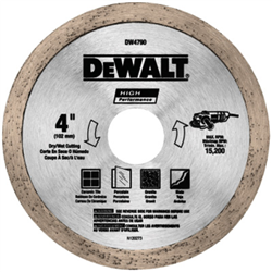 Bán 105mm Lưỡi cắt gạch ướt DeWalt DW4790-B1