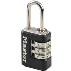 Bán Khóa Vali mở số 20mm Master Lock 621EURDBLK