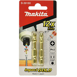 Bán PH2x50mm Bộ mũi vít Torsion 2 chi tiết Makita B-39160