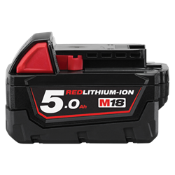 Bán Pin Milwaukee 18V/5.0Ah REDLITHIUM-ION M18B5