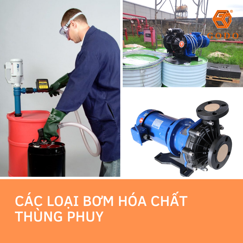 Các loại bơm hóa chất thùng phuy (1)