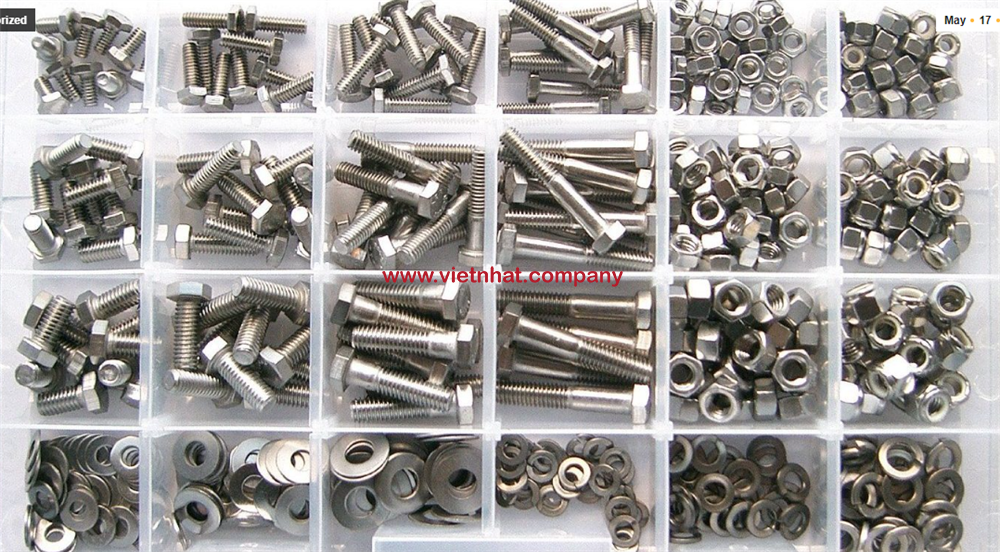 ốc inox bắt vào đầu bơm IHF80-65-160