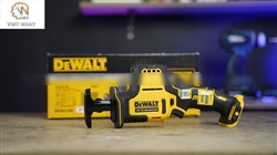 [Review] Máy Cưa Kiếm 12V Dewalt DCS312, Nhỏ Gọn, Xử Lý Ngon Lành Gỗ, Kim Loại, Đường Cắt Đẹp