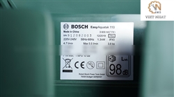 Giới thiệu thông tin chung về máy xịt rửa Bosch AQT 110 được dùng