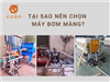 Godo - Tại sao nên chọn máy bơm màng khí nén