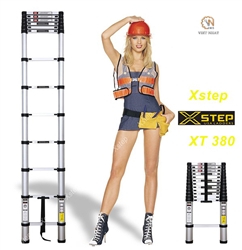 Thang Nhôm Rút Đơn Xstep XT380 Được Thợ Điện Xài Nhiều