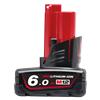 Bán Pin Milwaukee 12V/6.0Ah REDLITHIUM-ION M12B6