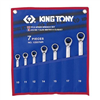 Bán Bộ cờ lê vòng miệng 7 cái hệ mét Kingtony 12207MR 10-19mm