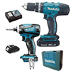 Bán Bộ máy khoan bắt vít dùng PIN Makita DLX2022 (DDF453+DTD146) (18V)