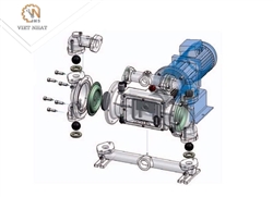 So sánh giữa bơm màng điện với bơm màng khí nén về ưu điểm của cấu tạo và nguyên lý